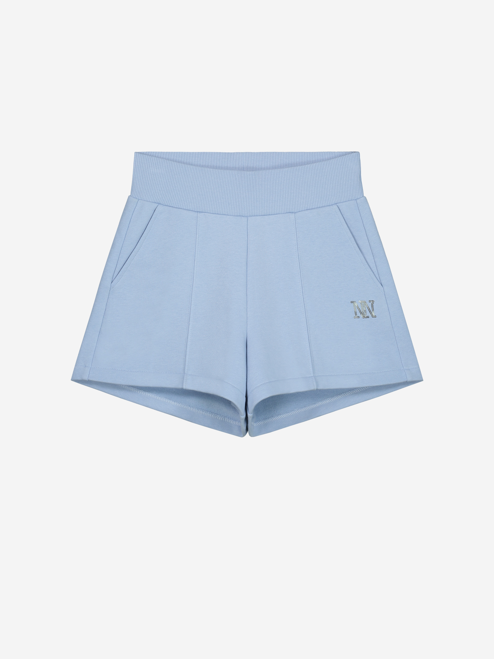 Shorts met pailletten logo