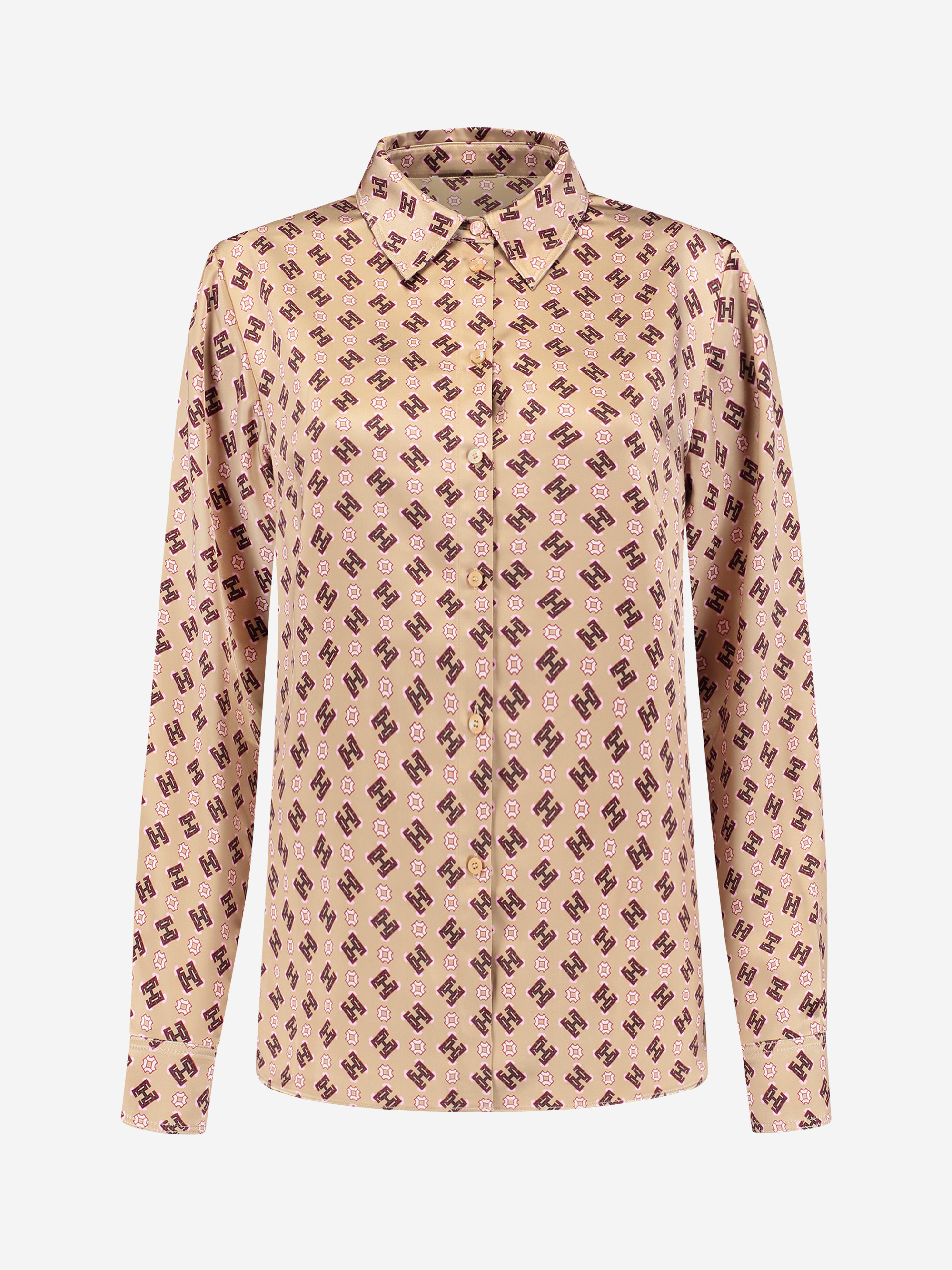 Blouse with FH pattern
