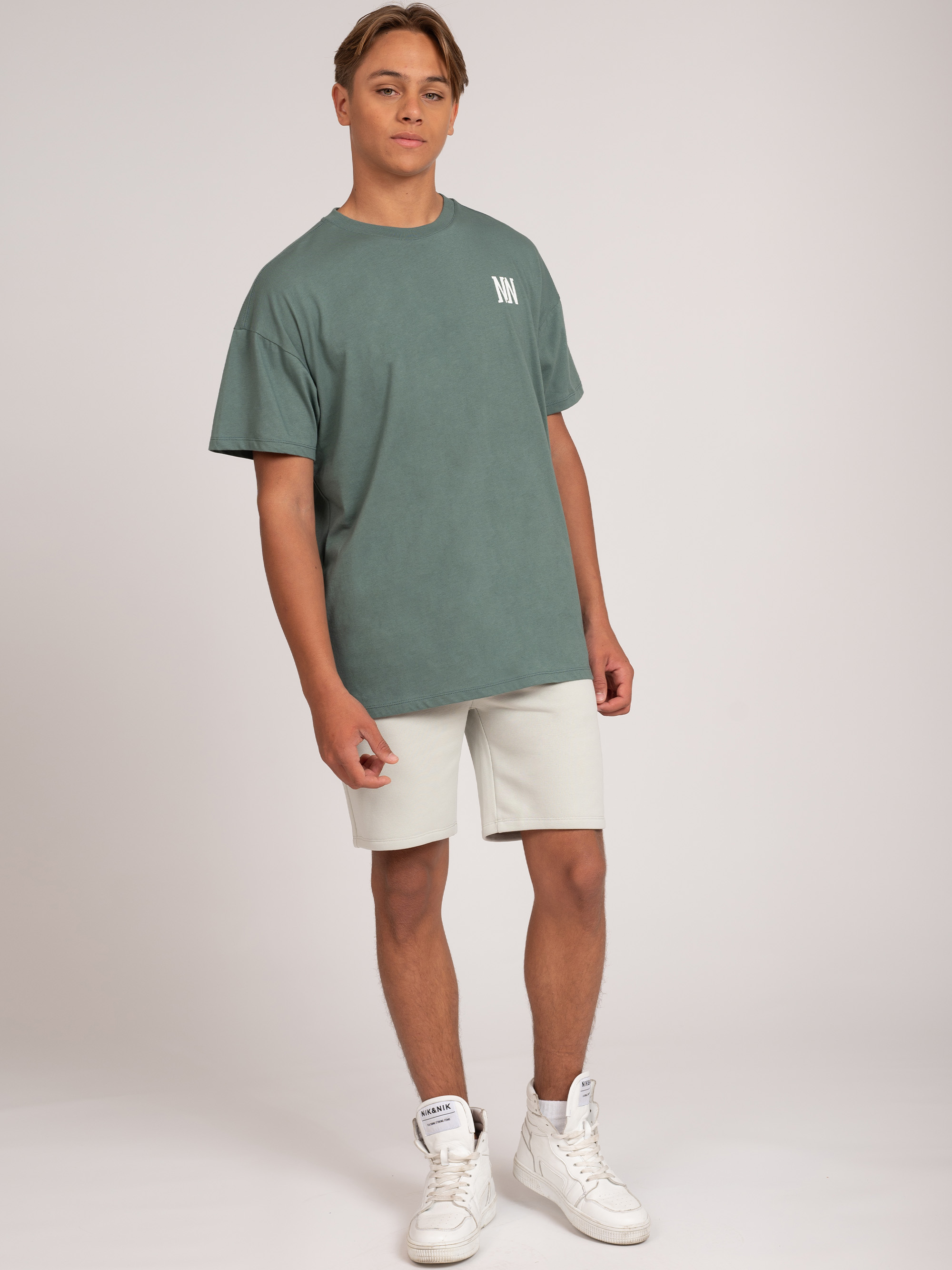 Oversized T-shirt met logo