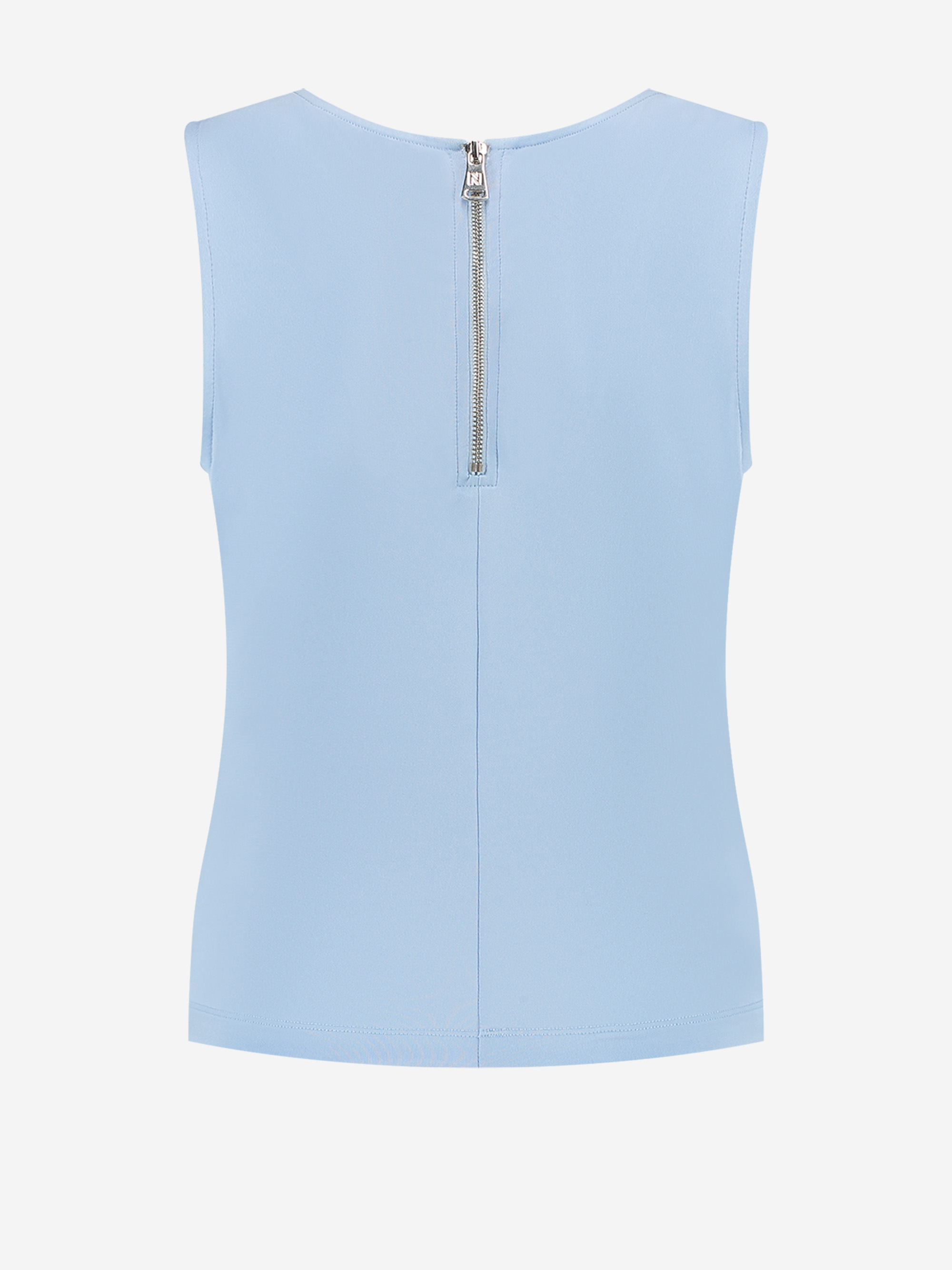 Sleeveless top with cutout