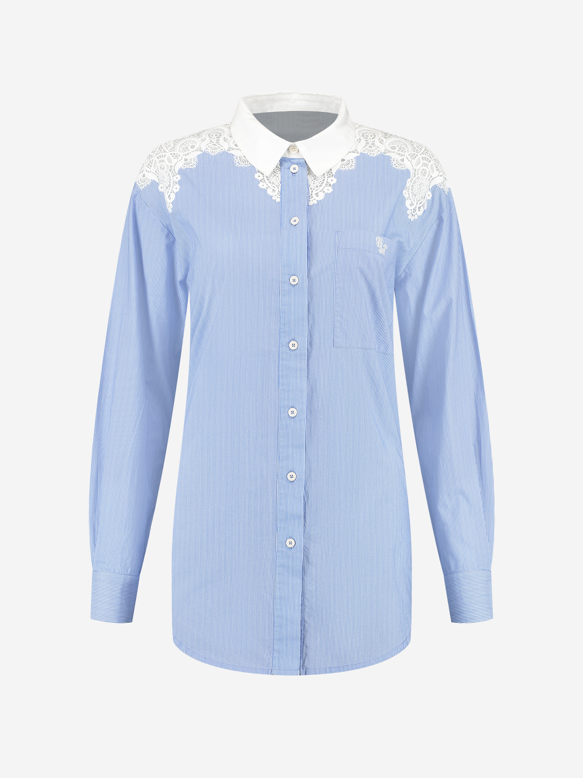Shirt met embroidery
