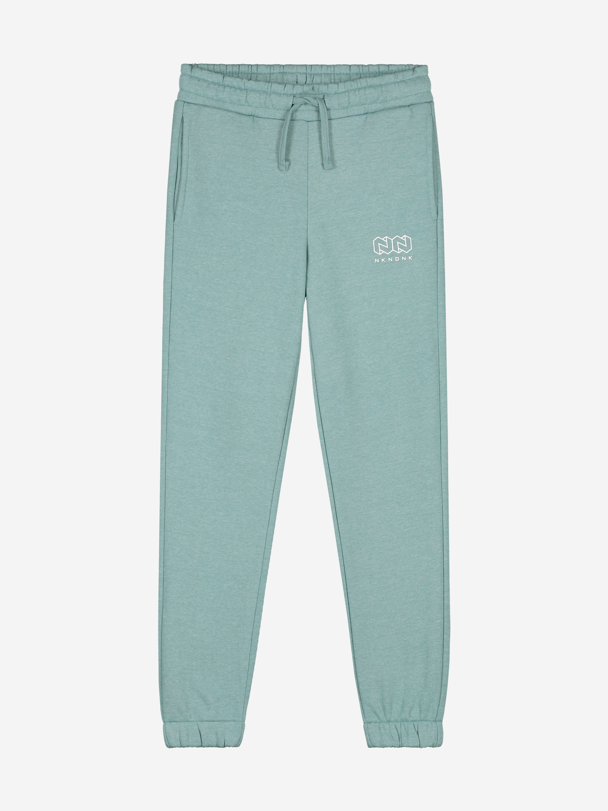 Joggingbroek met mid waist en aantrekkoord