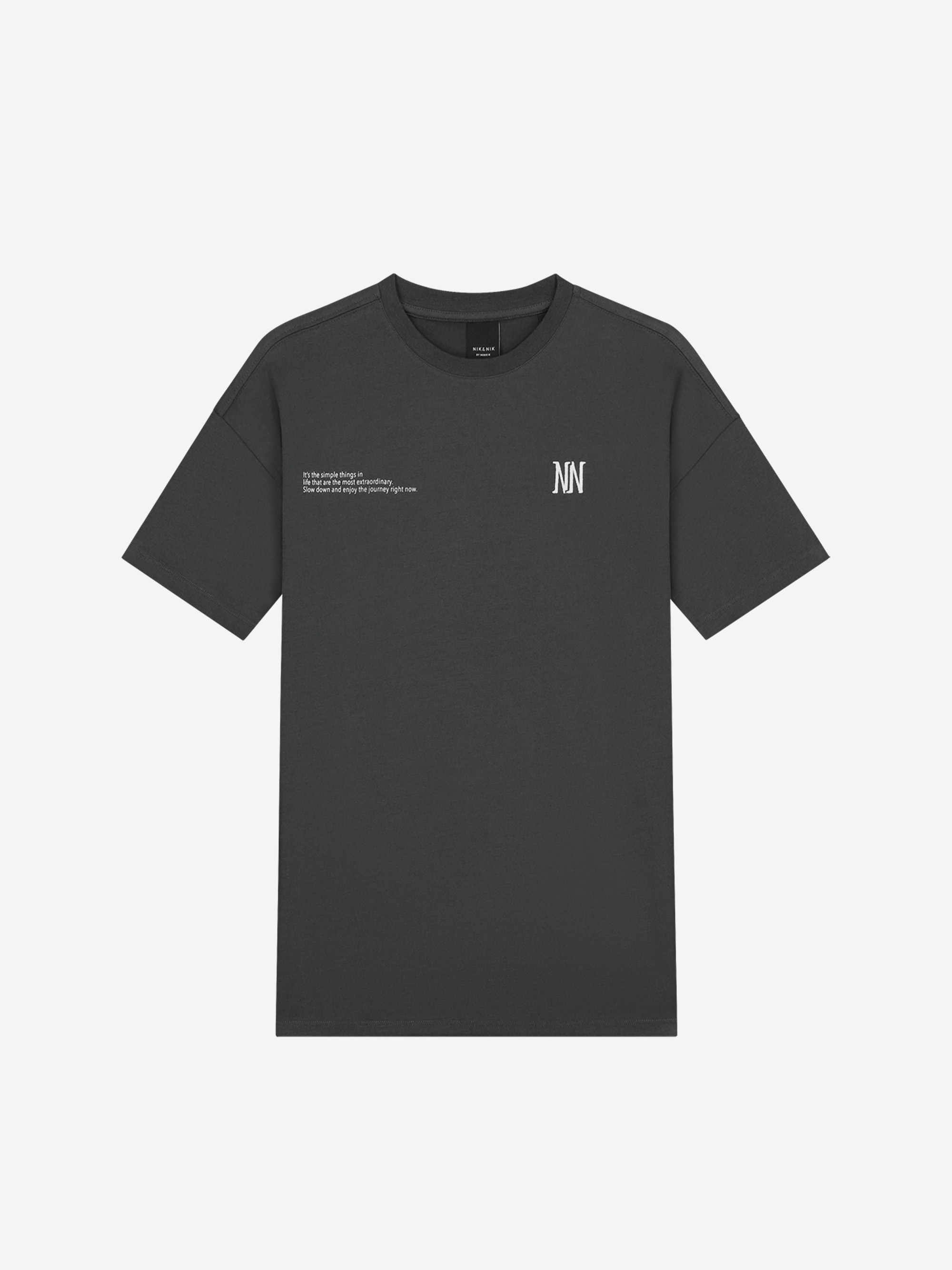 Oversized T-shirt met graphic logo