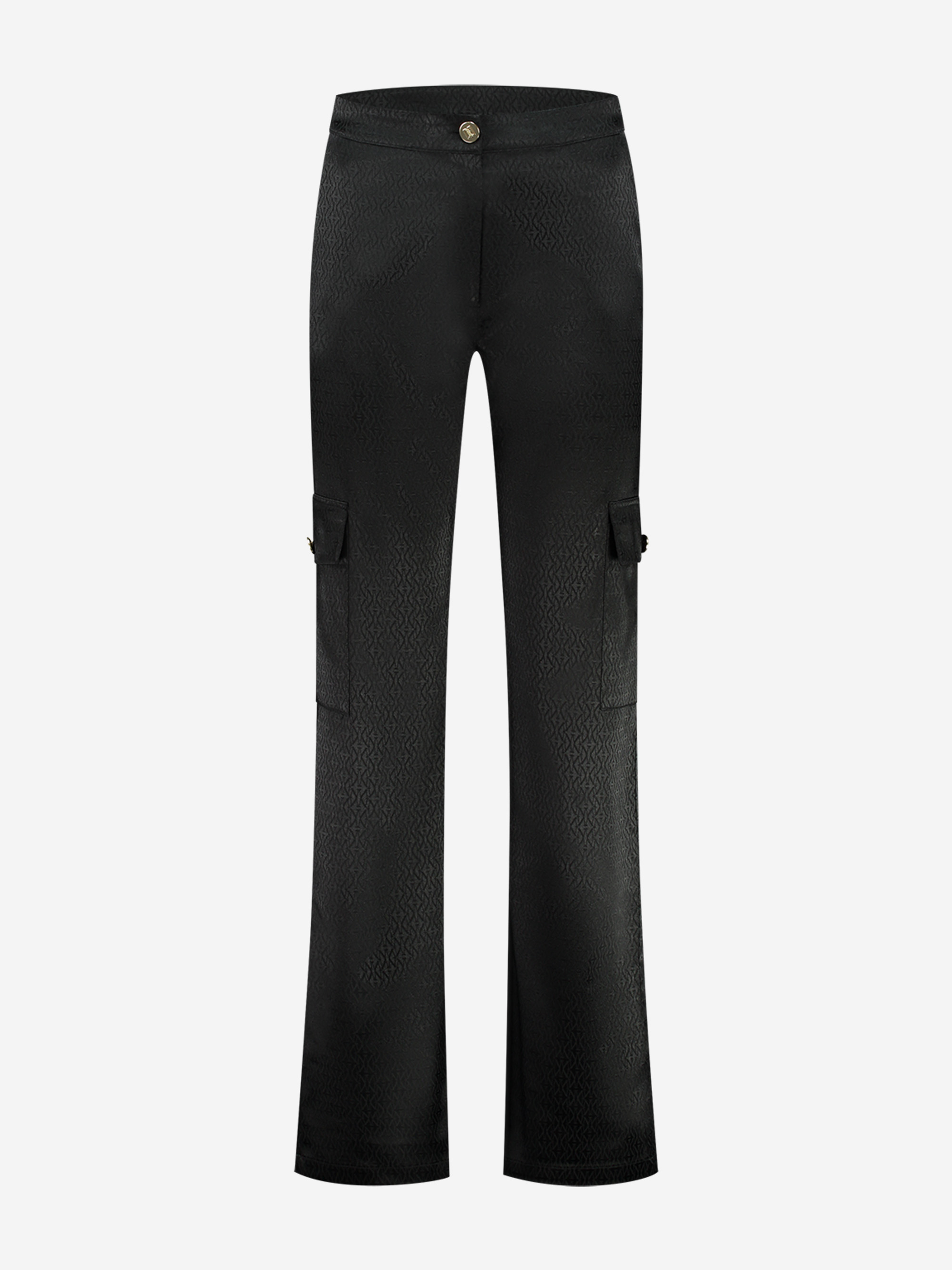 Straight leg pants with side pockets