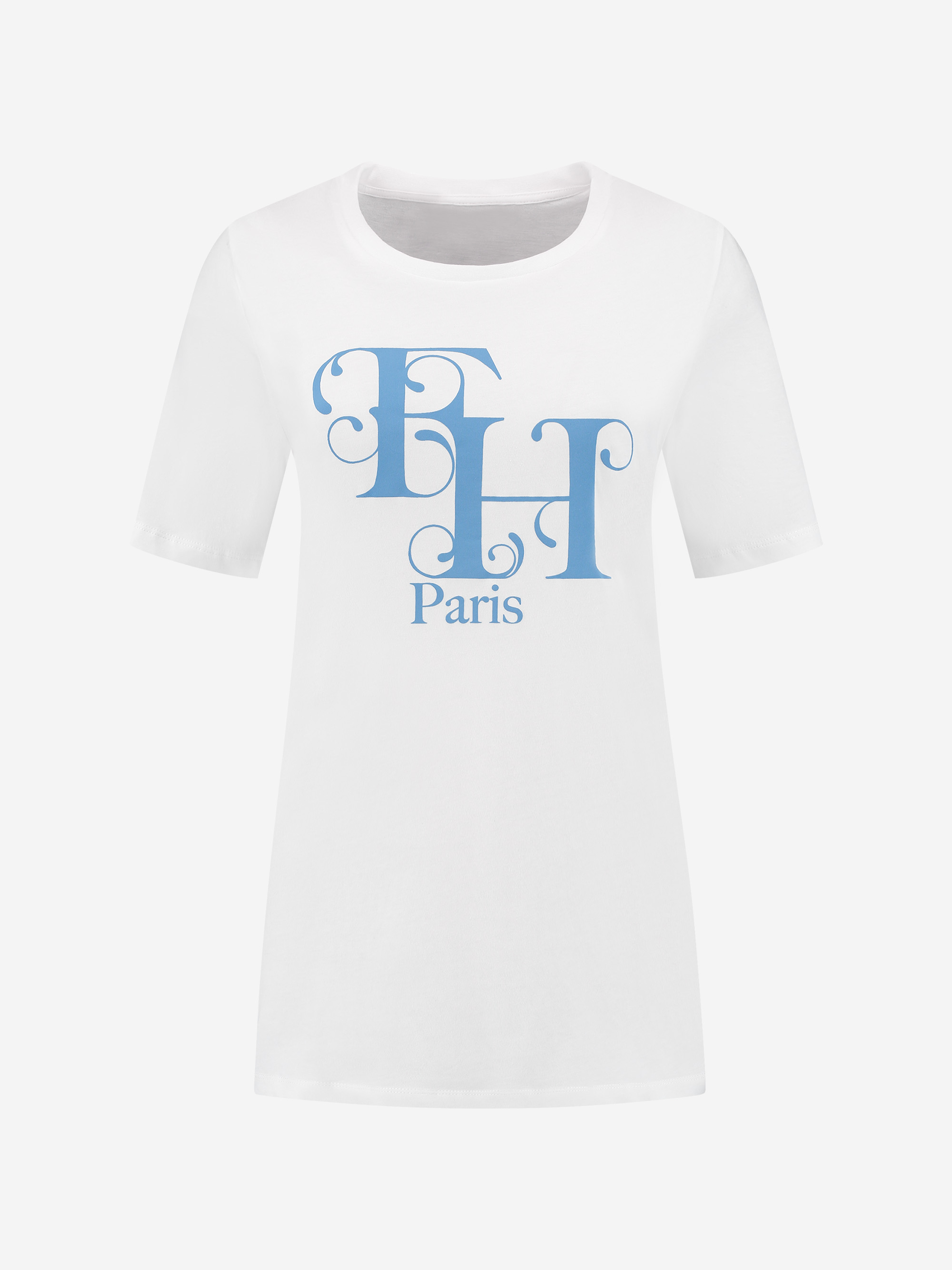T-shirt met FH-logo 