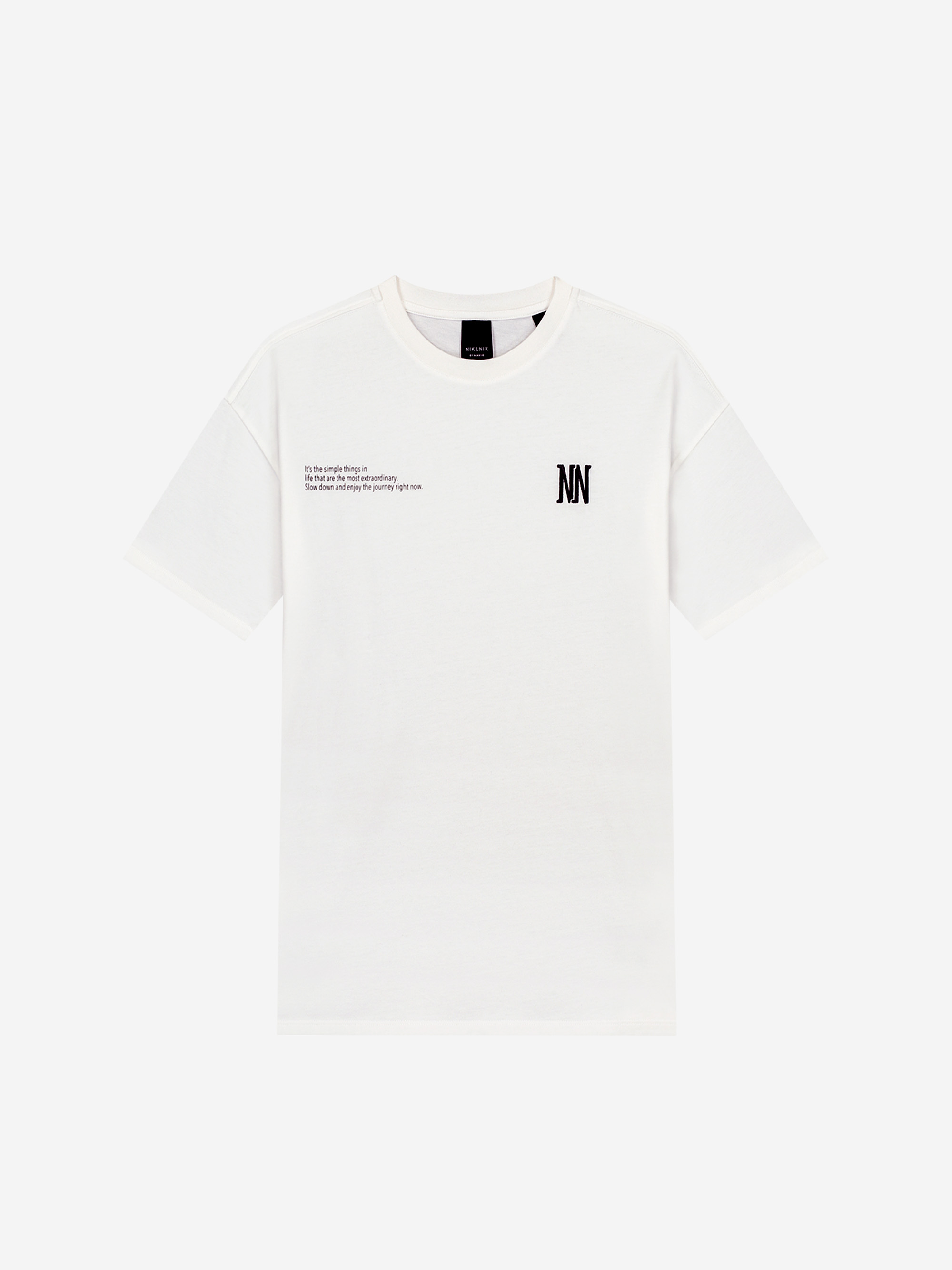 Oversized T-shirt met graphic logo