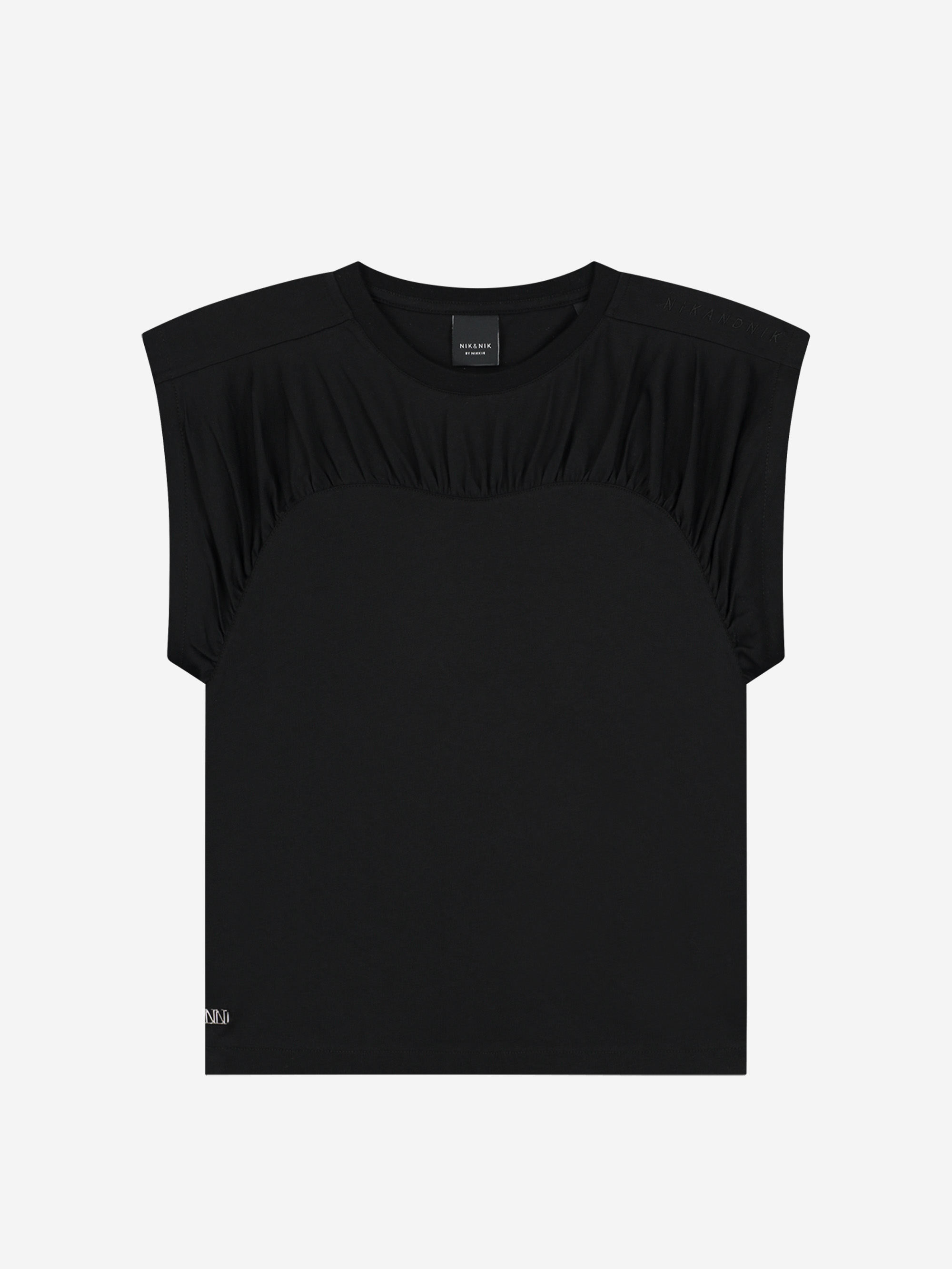 T-shirt with boxy fit